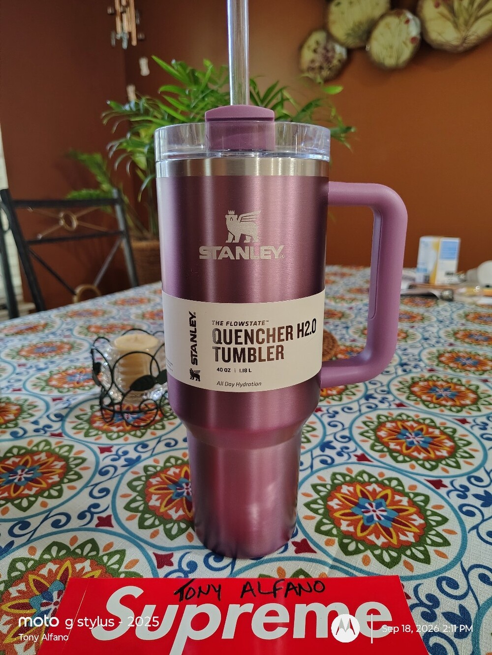 Stanley Primrose Glow 40oz Quencher BNWT - In Hand Ships Fast
